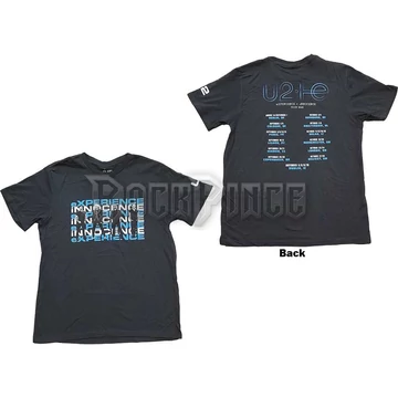 U2 - Repeat Logo - Unisex Póló - U2TOURTS16MB