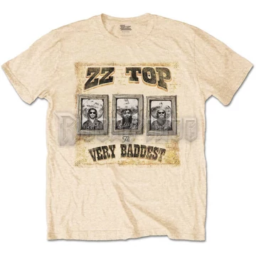 ZZ Top - Very Baddest - unisex póló - ZZTS07MVG