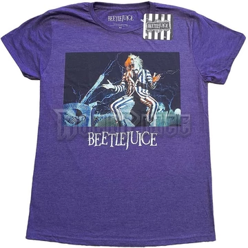Beetlejuice - Sitting on a Tombstone - Unisex Póló - BTJTS03MPU