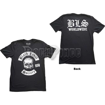 Black Label Society - Worldwide V. 2 - Unisex Póló - BLSTS06MB