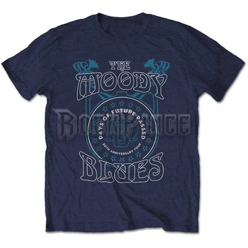 The Moody Blues - Days of Future Passed Tour - Unisex Póló - MOODTS02MN