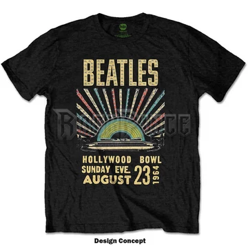 The Beatles - Hollywood Bowl (Diamante) - unisex póló - BEATTEE466MB