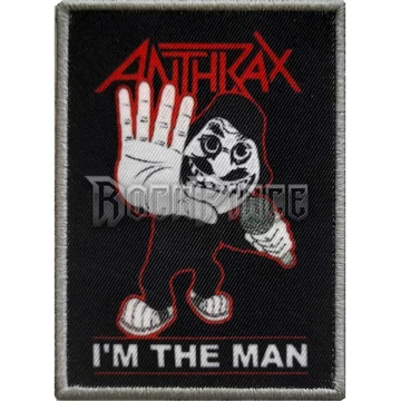 Anthrax - I&#039;m The Man - kisfelvarró - ANTHPAT12