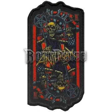 Anthrax - Evil King - kisfelvarró - ANTHPAT13