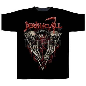 DEATH TO ALL - HORNS - unisex póló - ST2542