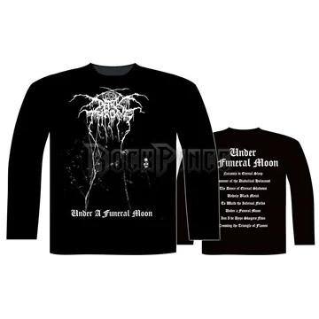 DARKTHRONE - UNDER A FUNERAL MOON / ALBUM - unisex hosszú ujjú póló - CL2409