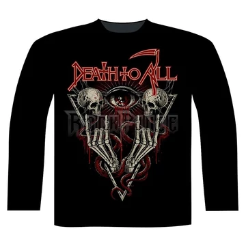 DEATH TO ALL - HORNS - unisex hosszú ujjú póló - CL2542