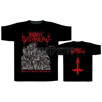 BLACK WITCHERY - INFERNO OF SACRED DESTRUCTION - unisex póló - ST2280