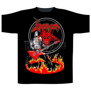 VENOM - CRONOS IN FLAMES - unisex póló - ST2282