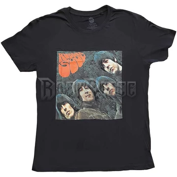 The Beatles - Rubber Soul Album Cover - női póló - BEATTEE455LB