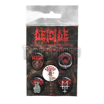 DEICIDE - jelvény / kitűző szett - PHBADGE143