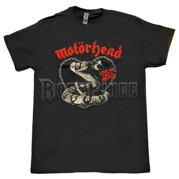 Motorhead - Love Me Like A Reptile - Unisex Póló - MHEADTEE65MB