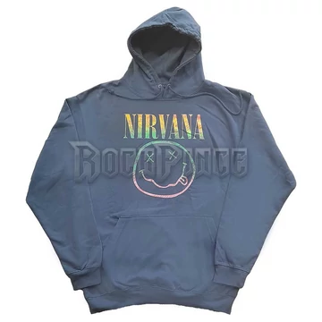 NIRVANA - Sorbet Ray Happy Face - unisex kapucnis pulóver - NIRVHD16MT