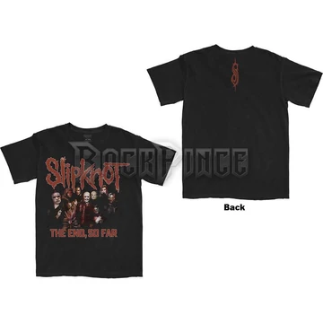 Slipknot - The End, So Far Group Photo - Unisex Póló - SKTS86MB