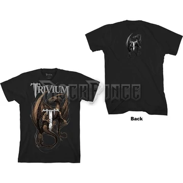 Trivium - Perched Dragon - unisex póló - TRIVTS06MB