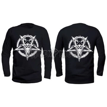 Baphomet Occult Pentagram - HOSSZÚ UJJÚ PÓLÓ