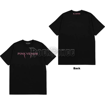 BlackPink - Pink Venom Logo - Unisex Póló - BPTS12MB
