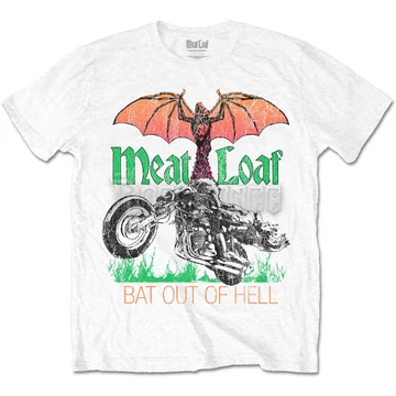 Meat Loaf - Bat Out Of Hell - Unisex Póló - MEATTS05MW