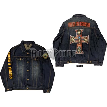 Guns N&#039; Roses - Appetite For Destruction - unisex farmerkabát - GNRDJ02MD