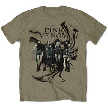 BlackPink - Pink Venom Oil Stroke - unisex póló - BPTS14MPD