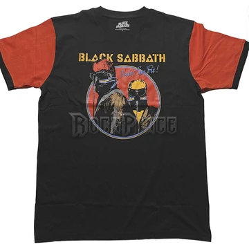 Black Sabbath - Never Say Die - Unisex Szegélyes Póló - BSRL66MBO