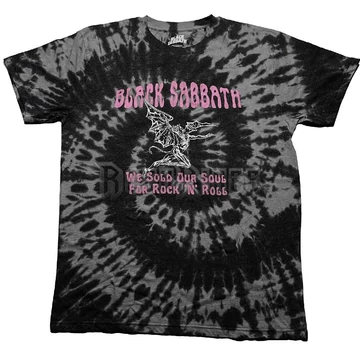 Black Sabbath - We Sold Our Soul For Rock N' Roll - unisex póló - BSTS70MDD