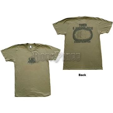U2 - 360 Degree Tour Turin 2010 - Unisex Póló - U2TOURTS42MMG