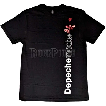 Depeche Mode - Violator Side Rose - Unisex Póló - DEPMTS02MB