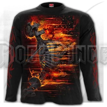 ATOMIC BLAST - Longsleeve T-Shirt Black - K101M301