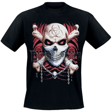 BIOHAZARD SKULL - UNISEX PÓLÓ