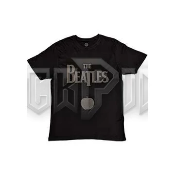 The Beatles - Drop T Logo &amp; Apple - Unisex Póló - BEATTEE481MB