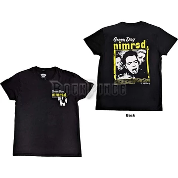 Green Day - Nimrod Breast Print - Unisex Póló - GDTS53MB