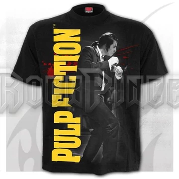 PULP FICTION - DANCE - Front Print T-Shirt Black - G013M121