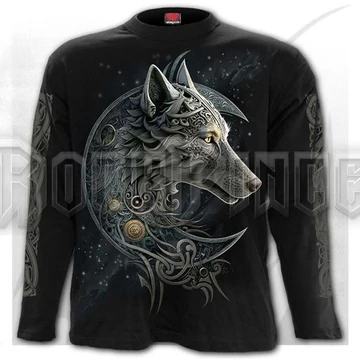 CELTIC WOLF - Longsleeve T-Shirt Black - T220M301