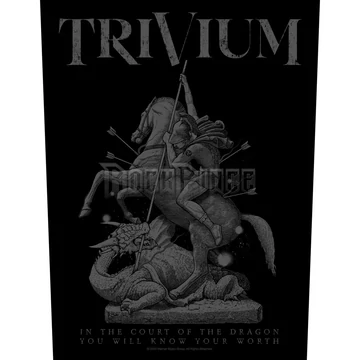 TRIVIUM - IN THE COURT OF THE DRAGON - hátfelvarró - BP1234