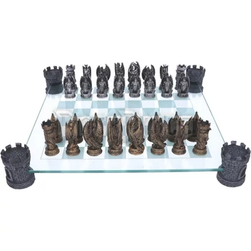 Kingdom Of The Dragon Chess Set - SAKK KÉSZLET - NEM5404