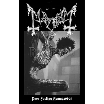 MAYHEM - PURE FUCKING ARMAGEDDON - Textil poszter / Zászló - TP304