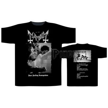 MAYHEM - PURE FUCKING ARMAGEDDON - unisex póló - ST2567