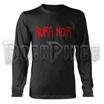 AURA NOIR - LOGO - hosszú ujjú póló - PH13110LS