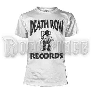 DEATH ROW RECORDS - LOGO (WHITE) - unisex póló - XYZ2022731