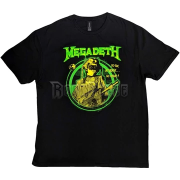 Megadeth - SFSGSW Hi-Contrast - Unisex Póló - MEGATS21MB