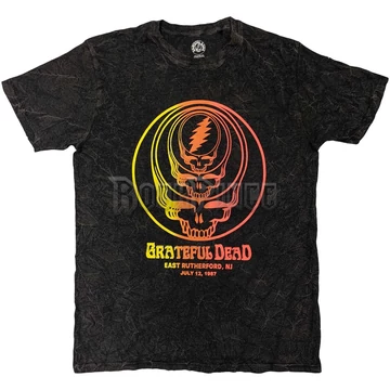 Grateful Dead - Concentric Skulls - Unisex Póló - GRATETS25MDD