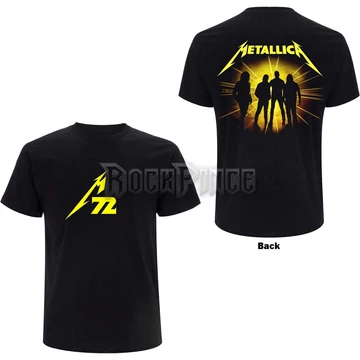 Metallica - 72 Seasons Strobes Photo - unisex póló - METTS71MB / PHDMTLTSBSTROBE