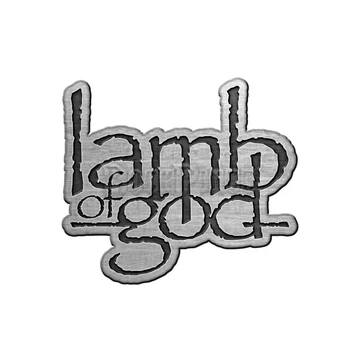 LAMB OF GOD - LOGO - kitűző / fémjelvény - PB102