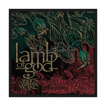 LAMB OF GOD - ASHES OF THE WAKE - kisfelvarró - SP3245