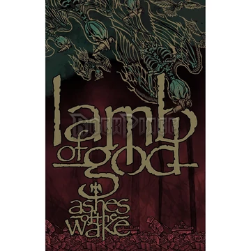 LAMB OF GOD - ASHES OF THE WAKE - Textil poszter / Zászló - TP308