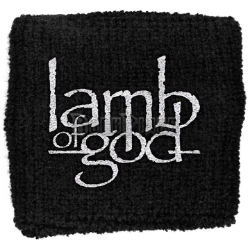 LAMB OF GOD - LOGO - frottír csuklószorító - WB259