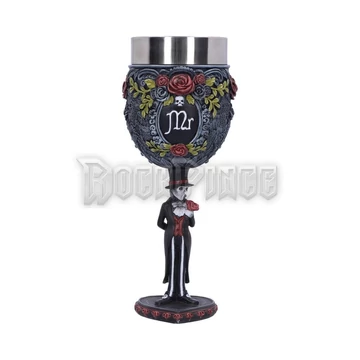 Gothic Skeleton Mr Goblet - KEHELY - B6270X3 (Mr &amp; Mrs Goblet kehely