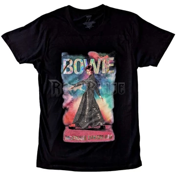 David Bowie - Moonage 11 Fade - Unisex Póló - BOWTS48MB