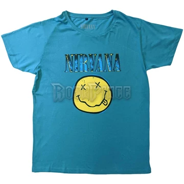 Nirvana - Xerox Happy Face - Unisex Póló - NIRVTS14MT